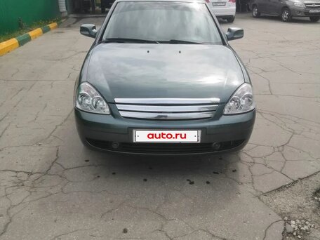 2008 Lada (ВАЗ) Priora I, зелёный, 330000 рублей, вид 2