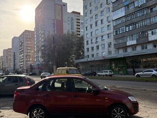 2016 Lada (ВАЗ) Granta I, красный, 440000 рублей, вид 4