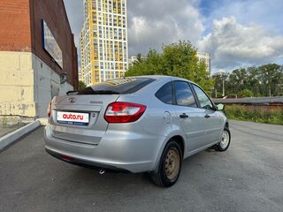 2014 Lada (ВАЗ) Granta I, серый, 380000 рублей, вид 5
