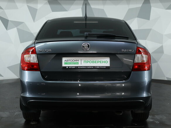 2014 Skoda Rapid I, серый - вид 5
