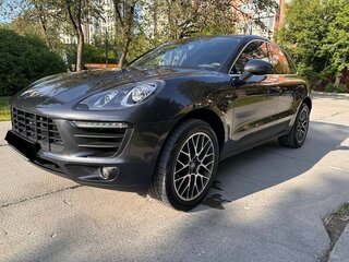 2017 Porsche Macan S Diesel I, серый, 3799555 рублей, вид 4