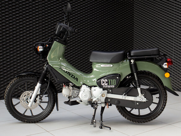 2026 Honda Cross Cub, зелёный, 366900 рублей