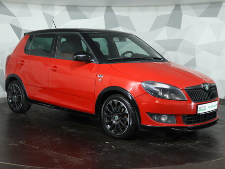 2012 Skoda Fabia II Рестайлинг, красный, 649000 рублей, вид 3