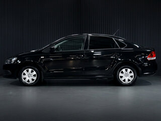 2014 Volkswagen Polo V, чёрный, 899000 рублей, вид 4