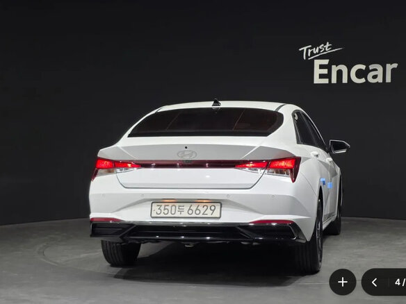 2023 Hyundai Avante VII, белый, 1450000 рублей - вид 3