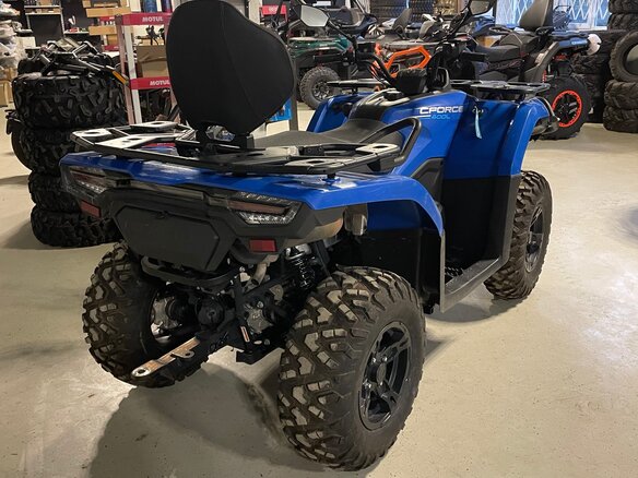 2023 CFMoto CFORCE 400L EPS, синий - вид 4