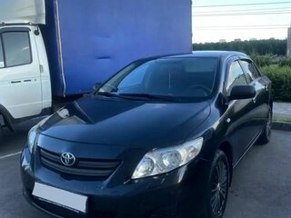 2008 Toyota Corolla X (E140, E150), чёрный, 670000 рублей, вид 1