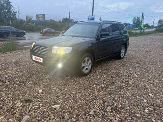2007 Subaru Forester II Рестайлинг, чёрный, 590000 рублей, вид 4