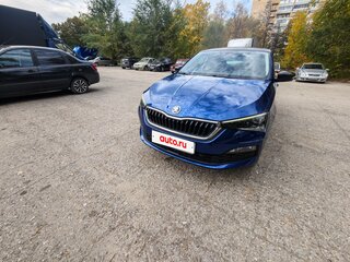 2021 Skoda Rapid II, синий, 1900000 рублей, вид 2