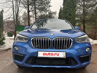 2018 BMW X1 20i xDrive II (F48), синий, 2100000 рублей, вид 1