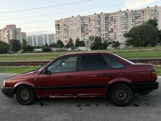 1992 Volkswagen Passat B3, красный, 150000 рублей, вид 4