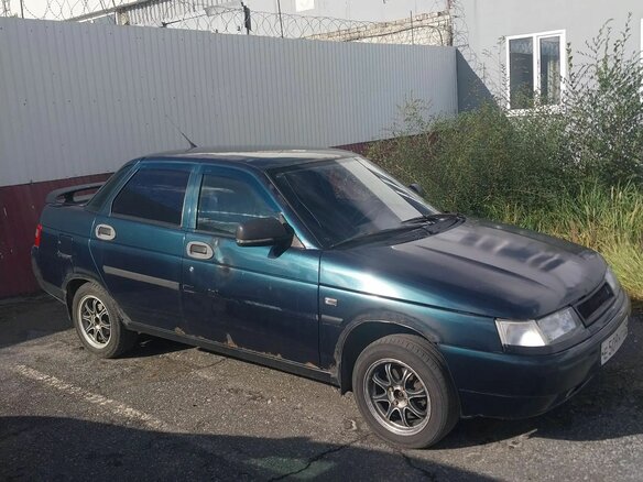 2007 Lada (ВАЗ) 2110, зелёный - вид 3