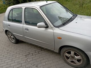 2002 Nissan Micra II (K11), серебристый, 200000 рублей, вид 2