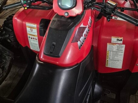 2010 Arctic Cat 700 Series, красный, 610000 рублей, вид 2
