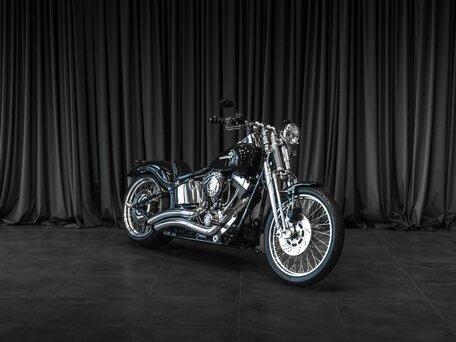 1999 Harley-Davidson Springer Softail, чёрный, 1550000 рублей, вид 1