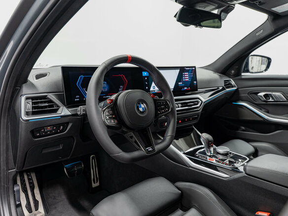 2024 BMW M3 Competition Package VI (G80) Рестайлинг, серый, 14490000 рублей - вид 12