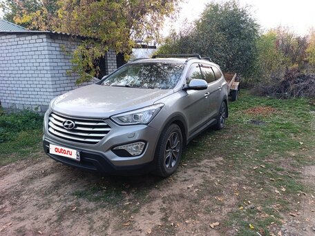 2014 Hyundai Santa Fe Grand III, серый, 1750000 рублей, вид 1