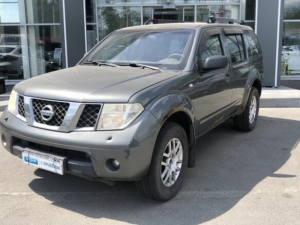 2007 Nissan Pathfinder III, серый