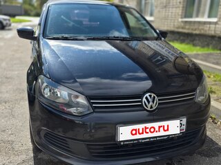2012 Volkswagen Polo V, чёрный, 750000 рублей, вид 2
