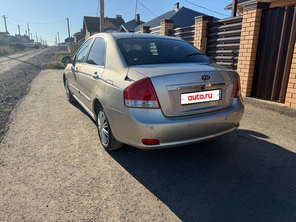2007 Kia Cerato I, золотистый, 400000 рублей - вид 3