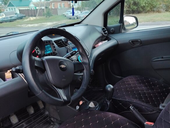 2011 Chevrolet Spark III, серый, 450000 рублей - вид 2