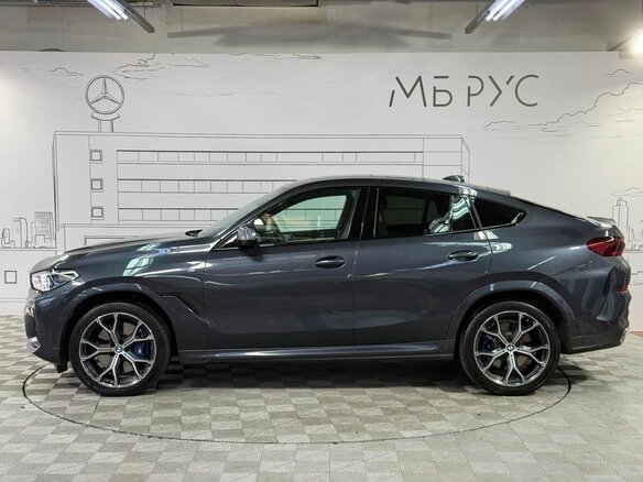 2020 BMW X6 40d III (G06), серый, 8780000 рублей - вид 10