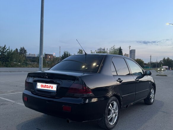 2006 Mitsubishi Lancer IX Рестайлинг, чёрный, 300000 рублей - вид 6