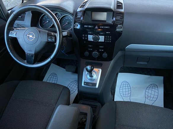 2011 Opel Zafira B Рестайлинг, серебристый - вид 6
