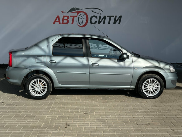 2011 Renault Logan I Рестайлинг, синий, 550000 рублей - вид 9