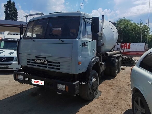 2002 КамАЗ Автобетоносмеситель, серый, 750000 рублей - вид 2
