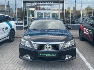 2012 Toyota Camry VII (XV50), чёрный, 1589000 рублей, вид 2
