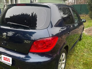 2007 Peugeot 307 I Рестайлинг, синий, 350000 рублей, вид 4