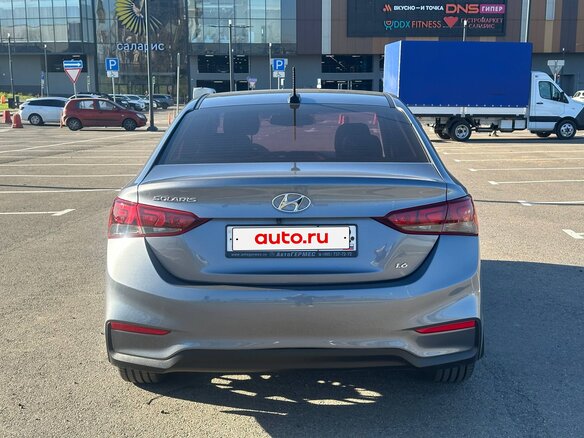 2018 Hyundai Solaris II, серый, 1270000 рублей - вид 8