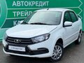 2019 Lada (ВАЗ) Granta I Рестайлинг, белый, 470000 рублей