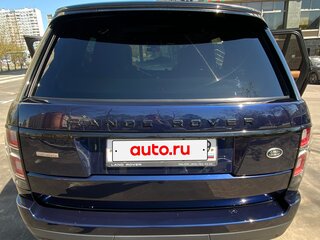 2021 Land Rover Range Rover IV Рестайлинг, синий, 9000000 рублей, вид 4