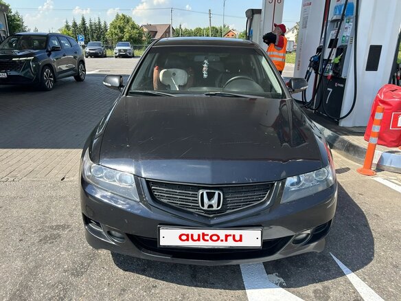 2007 Honda Accord VII Рестайлинг, чёрный - вид 4