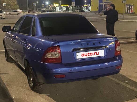2007 Lada (ВАЗ) Priora I, синий, 230000 рублей - вид 3