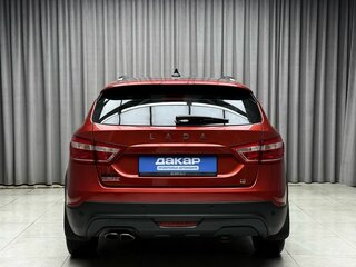 2019 Lada (ВАЗ) Vesta SW Cross I, красный, 1179000 рублей, вид 5