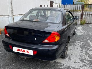 2006 Kia Spectra I Рестайлинг 2, чёрный, 170000 рублей, вид 4