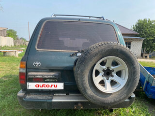 1997 Toyota Land Cruiser 80 Series Рестайлинг, зелёный, 1200000 рублей, вид 5