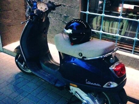 2008 Vespa LX 50, синий, 299999 рублей, вид 3