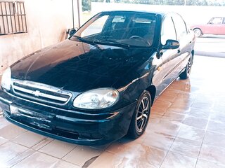 2006 Chevrolet Lanos I, чёрный, 300000 рублей, вид 3