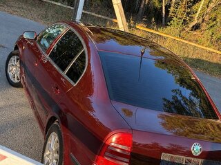 2003 Skoda Superb I, красный, 220000 рублей, вид 4