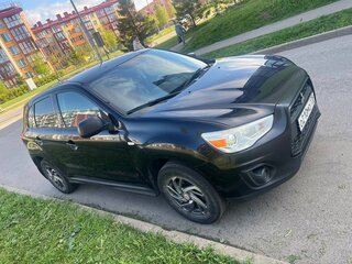 2012 Mitsubishi ASX I, чёрный, 800000 рублей, вид 1