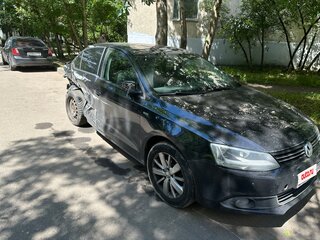 2013 Volkswagen Jetta VI, чёрный, 380000 рублей, вид 1