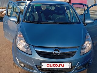 2006 Opel Corsa D, голубой, 390000 рублей, вид 3