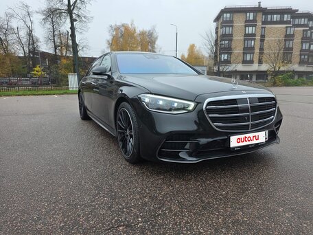 2024 Mercedes-Benz S-Класс 450 d Long 4MATIC VII (W223), чёрный, 22500000 рублей, вид 5