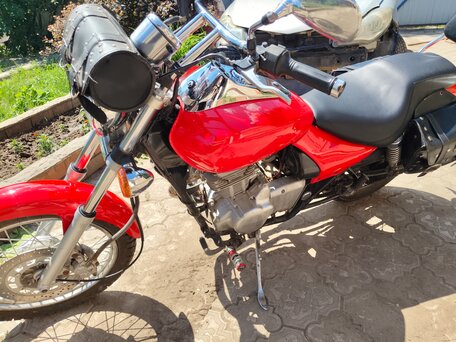 1997 Kawasaki EL125 Eliminator, красный, 110000 рублей, вид 2