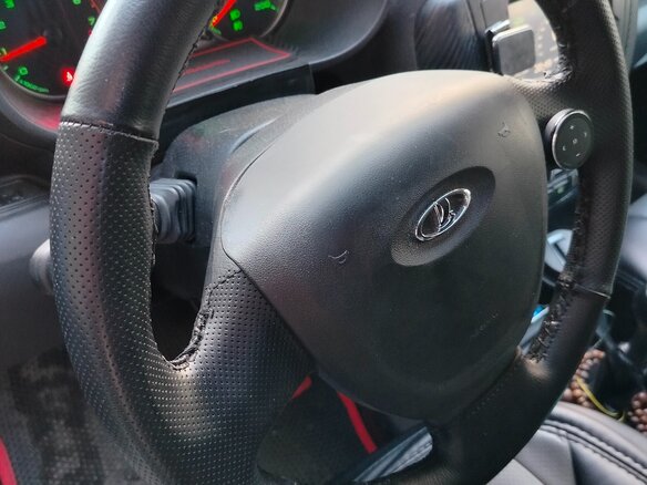 2015 Lada (ВАЗ) Granta I, серебристый, 349999 рублей - вид 38