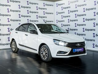 2021 Lada (ВАЗ) Vesta I, белый, 1070000 рублей, вид 1
